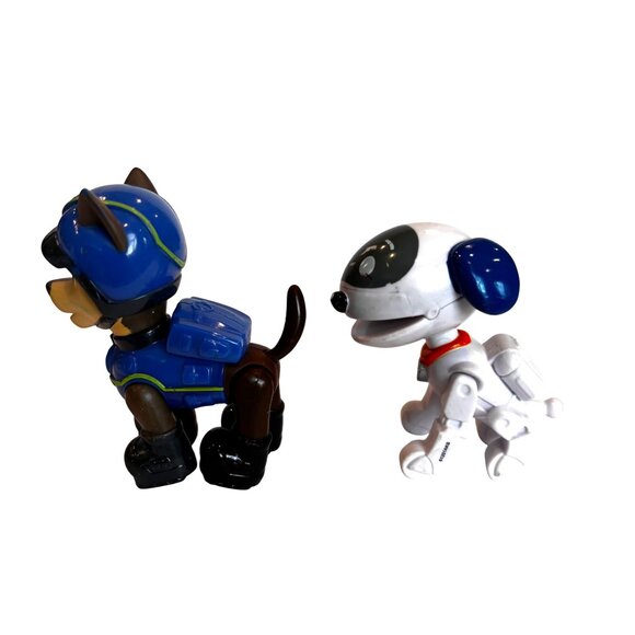 Paw Patrol Action Figures Set 6 Rocky Zuma Chase Marshall Robo-Dog Small - Picture 5 of 8